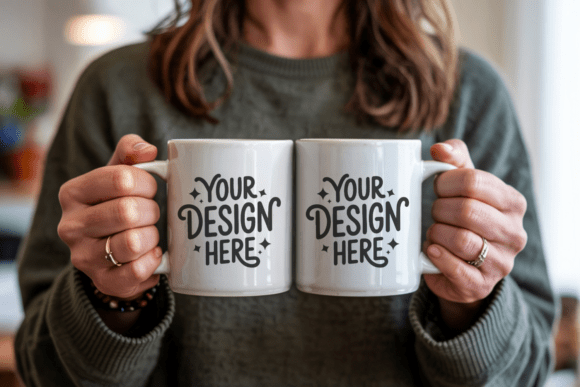 Download Christmas White Mug Mockup 75 - Premium Resources