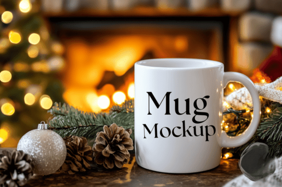 Download Christmas White Mug Mockup - Premium Resources